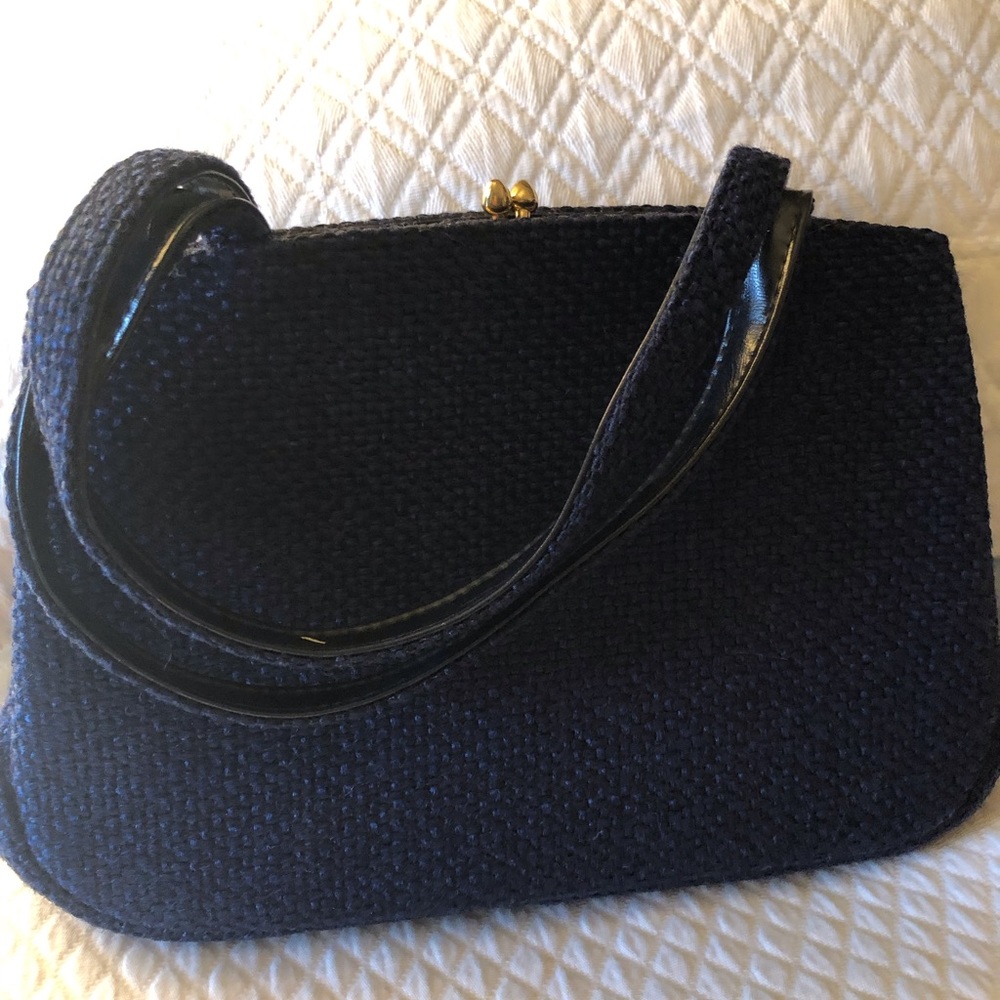 Vintage navy purse
